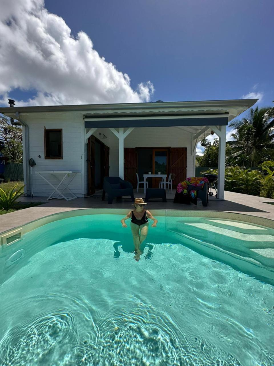 Eden Lodge 4 Villas Avec Piscine Privee Saint-Francois  Buitenkant foto