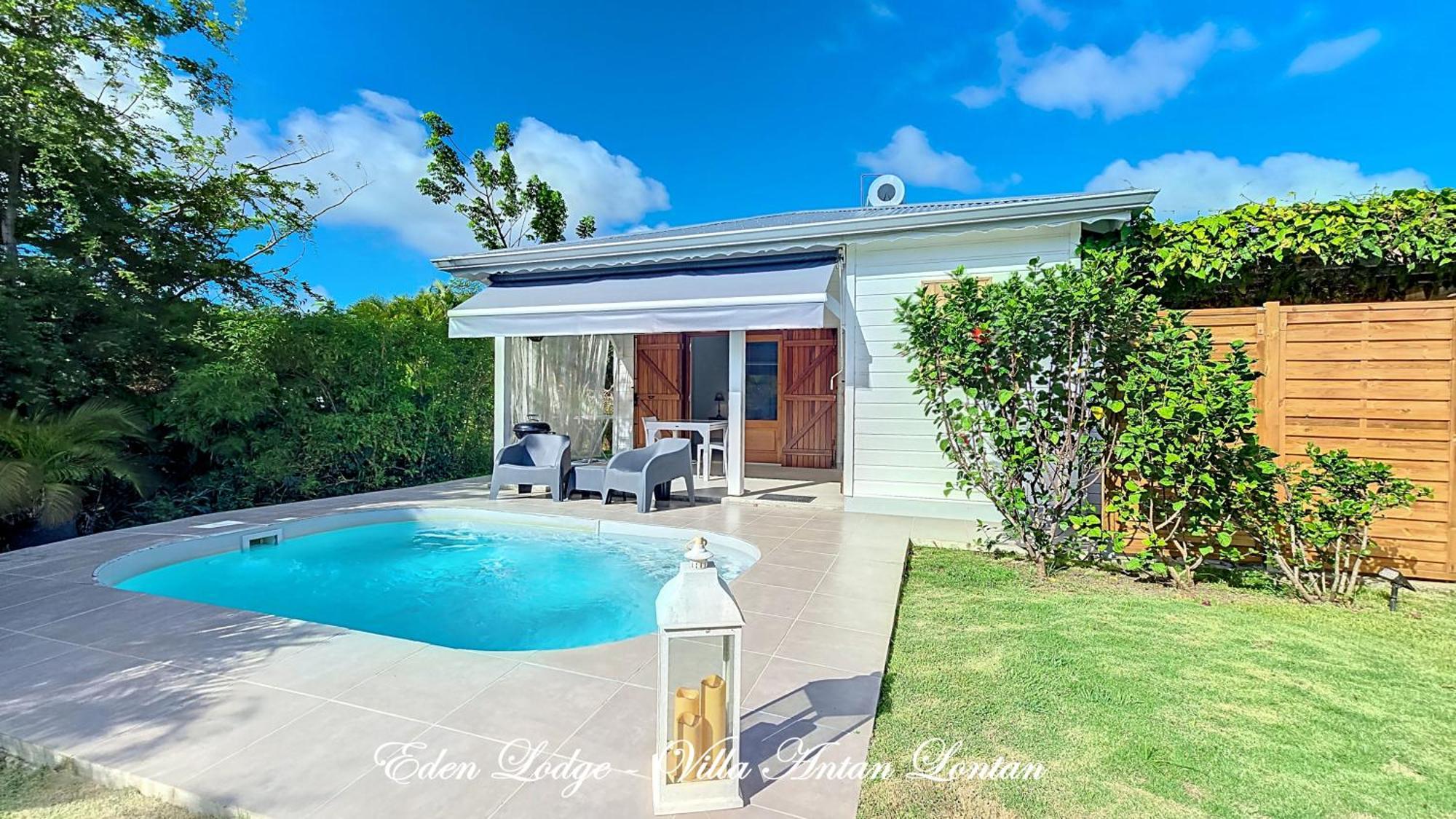 Eden Lodge 4 Villas Avec Piscine Privee Saint-Francois  Buitenkant foto